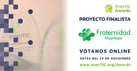 Fraternidad-Muprespa, finalista de los enerTIC Awards 2017