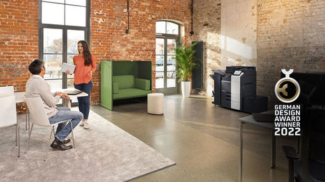 Konica Minolta ganadora del German Design Award 2022 con dos de sus productos