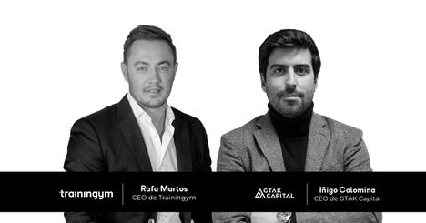 GTAK Capital invierte en la plataforma tecnológica Trainingym y amplía su capital con una valoración de 10 millones de euros