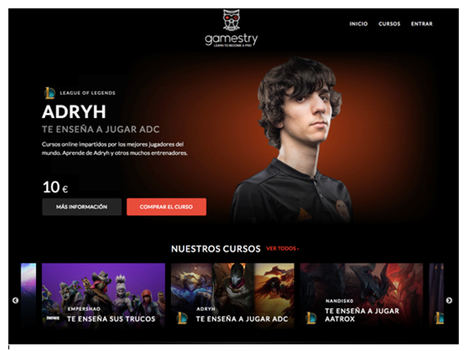 Nace Gamestry, la primera plataforma para aprender de las mejores mentes de los eSports