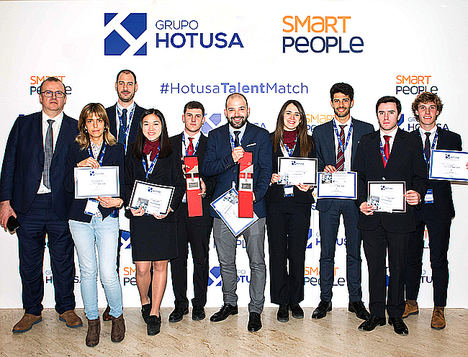 Ganadores premio y mención especial Talent Match 2019.