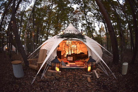 Glamping Circus Outdoor.