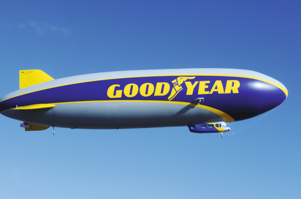 Goodyear Blimp, un icono en el cielo de Le Mans