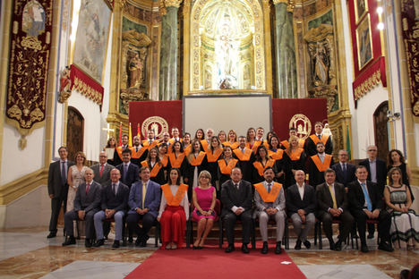 La UCAM gradúa a 40 alumnos en sus másteres de RSC y Relaciones Laborales