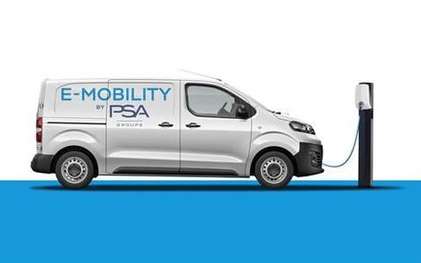 Groupe PSA lanzará su gama de furgonetas compactas eléctricas en 2020