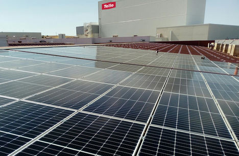 Tello, otro paso en su compromiso medioambiental: instala una planta fotovoltaica para autoconsumo