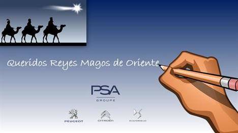 El Grupo PSA escribe a SS.MM. los Reyes Magos