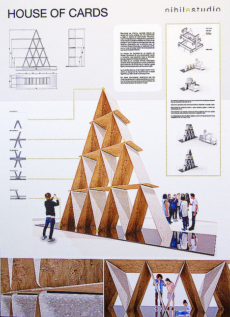 El proyecto “House of Cards”, de Nihil Estudio, gana el concurso de Trans-hitos 2019