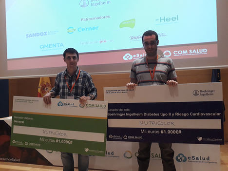 NutriColor, mejor App para diabetes tipo 2 y riesgo cardiovascular en el III Hackathon Nacional de Salud