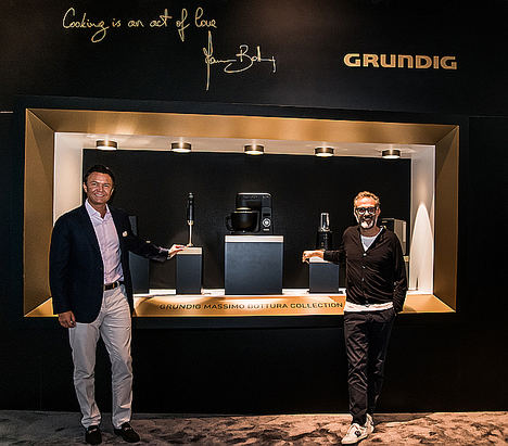 Hakan Bulgurlu (a la izquierda) y Massimo Bottura.
