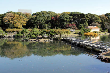 Hamarikyu Gardens.