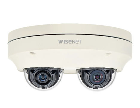 Hanwha Techwin presenta la cámara multidireccional Wisenet P de 2 canales