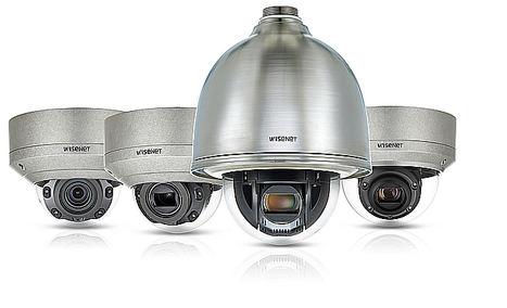 Hanwha Techwin presenta las cámaras Wisenet X de acero inoxidable