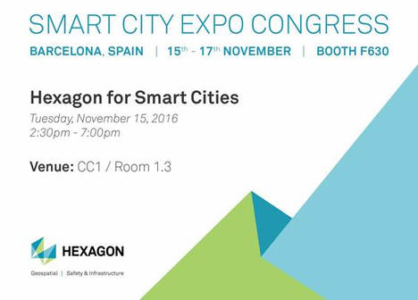 Hexagon SI vuelve a apostar por las ciudades inteligentes en Smart City Expo WorldCongress 2016
