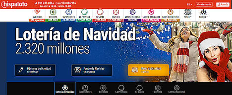 Las ventas online de lotería de Navidad suben un 18%