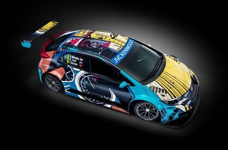El Honda Civic WTCC estrenará nueva imagen