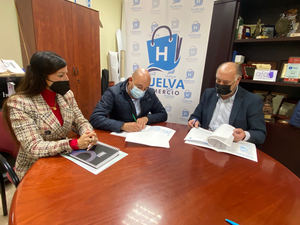 Huelva Comercio y el sindicato CSIF firman un acuerdo de colaboración para dinamizar el comercio local