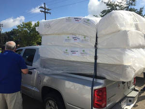 Tempur Sealy donará 1 millón de dólares en productos a las víctimas del Huracán Harvey