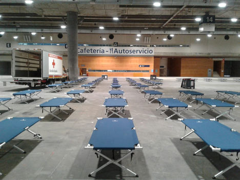 El Ayuntamiento de Madrid habilita IFEMA para acoger a 150 personas sin hogar durante la crisis del coronavirus