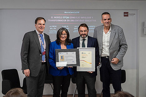 IMF Business School, única escuela de negocios del mundo con el Sello de Excelencia Europea EFQM 500+