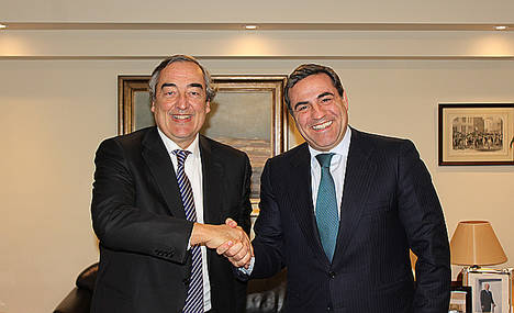 Ignacio Izquierdo y Juan Rosell