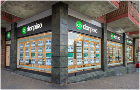 Imagen de una de las oficinas de donpiso en Barcelona.