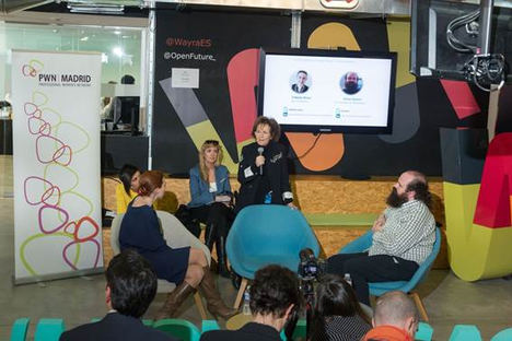 Isabel Raventos, VP de RRII y Emprendimiento en un momento de su intervención.