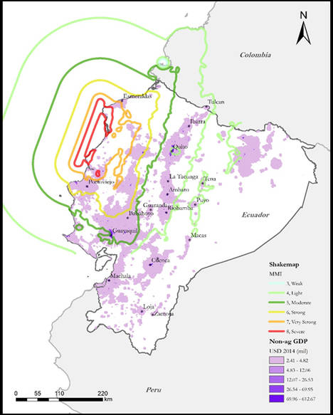 Impacto del terremoto