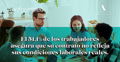 El 51,1% de los trabajadores asegura que su contrato no refleja sus condiciones laborales reales
