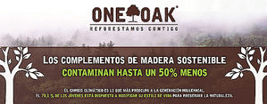 Los complementos de madera sostenible contaminan un 50% menos que los normales