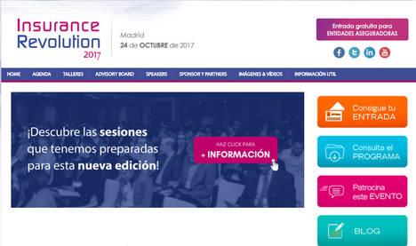 Insurance Revolution vuelve en 2017 para presentar las últimas tendencias del sector asegurador