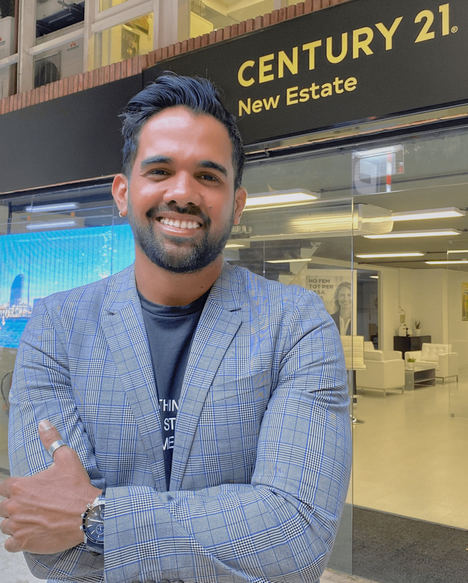 Israel Manzano, CMO de Century 21 New Estate.