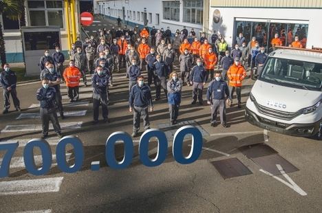Iveco produce la Daily 700.000 en Valladolid