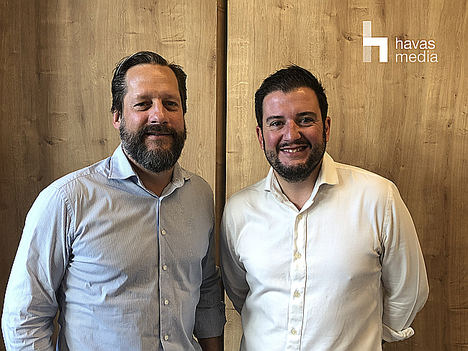 Izda.: Rodrigo Olivié, Director General Havas Media Madrid y Fernando López-Quero, nuevo Head of Strategy Havas Media Madrid.