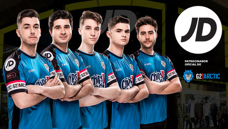JD refuerza su apuesta por los eSports y se convierte en el patrocinador oficial de G2 Arctic