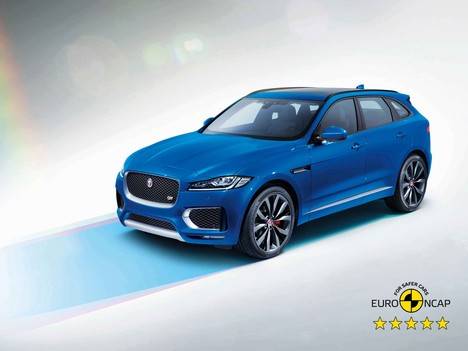 Jaguar F-Pace, cinco estrellas en materia de seguridad