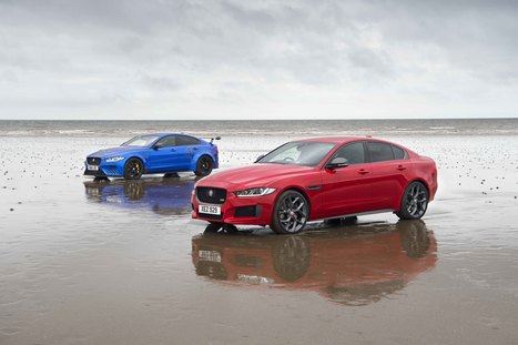 Jaguar XE 300 Sport y el SV Project 8