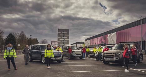Jaguar y Land Rover despliegan su flota global