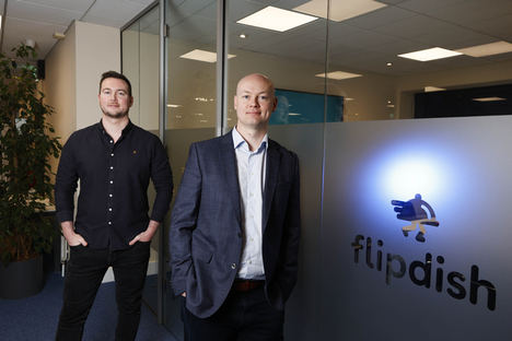 James McCarthy, Co-Fundador y CCO de Flipdish y Conor McCarthy, Co-Fundador y CEO de Flipdish.