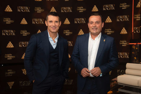 Jesús Vázquez y Andrés Martínez, alcalde de Peñíscola.