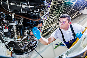 Jet MS, el primer MRO a nivel mundial en proporcionar la inspección de 7800 aterrizajes del Bombardier CL604