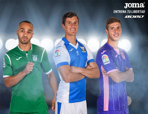 Joma presenta la equipación oficial del CD Leganés para la temporada 2017/18