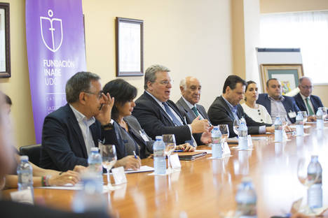 Jorge Luzzi, durante su exposición.