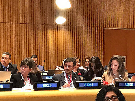 José Mª López, en la Cumbre Latino Impact Summit de la ONU.