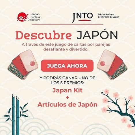 Descubre Japón con el nuevo juego online de la Oficina Nacional de Turismo del país