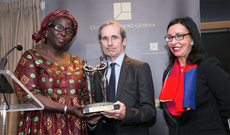 Julie Cissée, Premio MujeresAvenir.