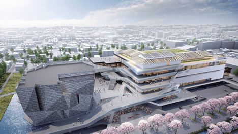 Kadokawa @Kengo Kuma & Associates.