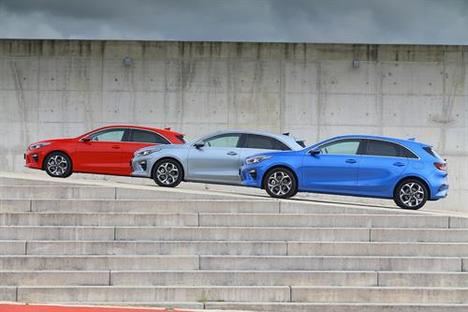 Nuevo motor para el Kia Ceed