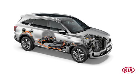 Kia revela los secretos del nuevo Sorento Plug-in Hybrid