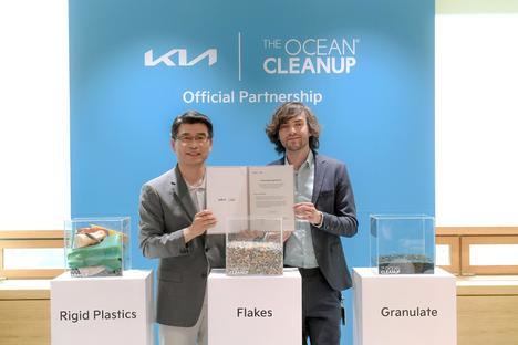 Kia se asocia con The Ocean Cleanup